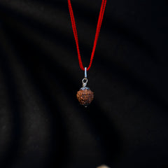 Panch Mukhi Single Rudraksha Locket